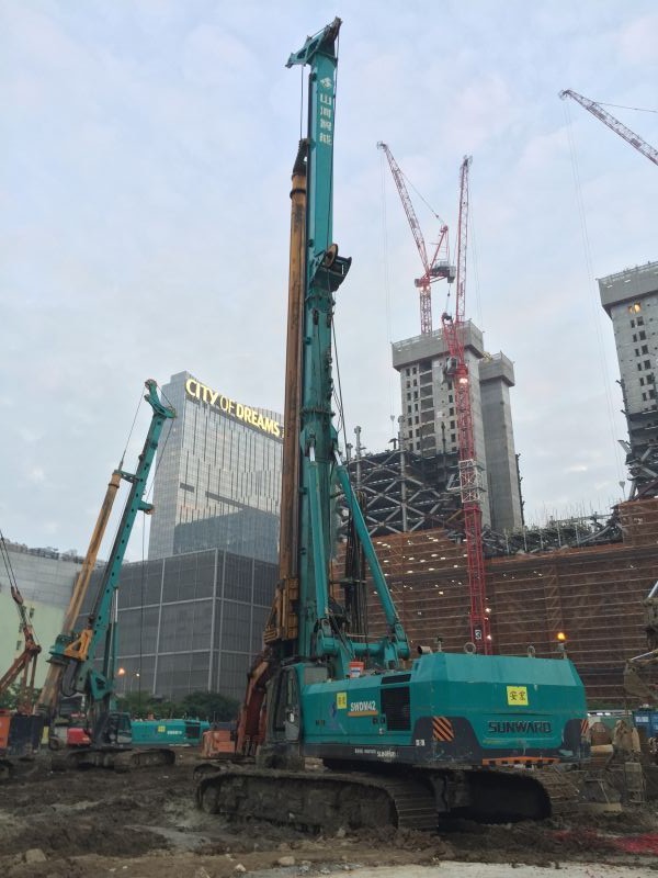 乐投网站智能全系列地下工程装备全面进入澳门市场