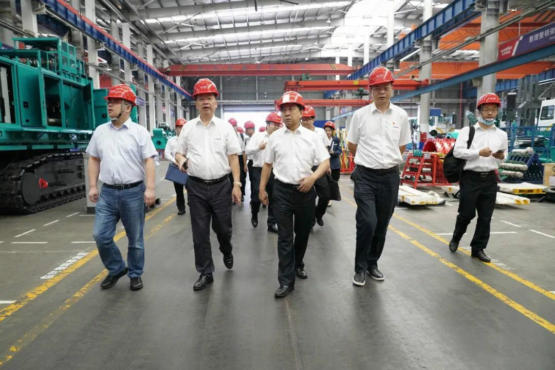 中铁装备赵华总经理莅临乐投网站智能交流