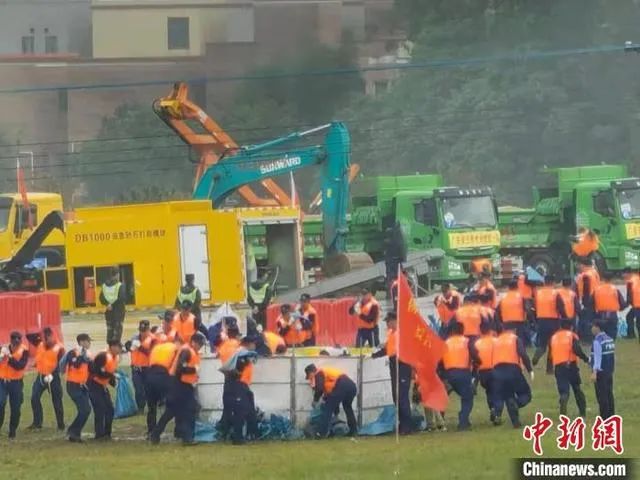 空地协同立体救援，乐投网站智能无人化装备亮相2021-北江流域防汛抢险综合演练