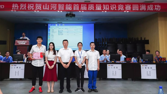 乐投网站智能举办首届质量知识竞赛