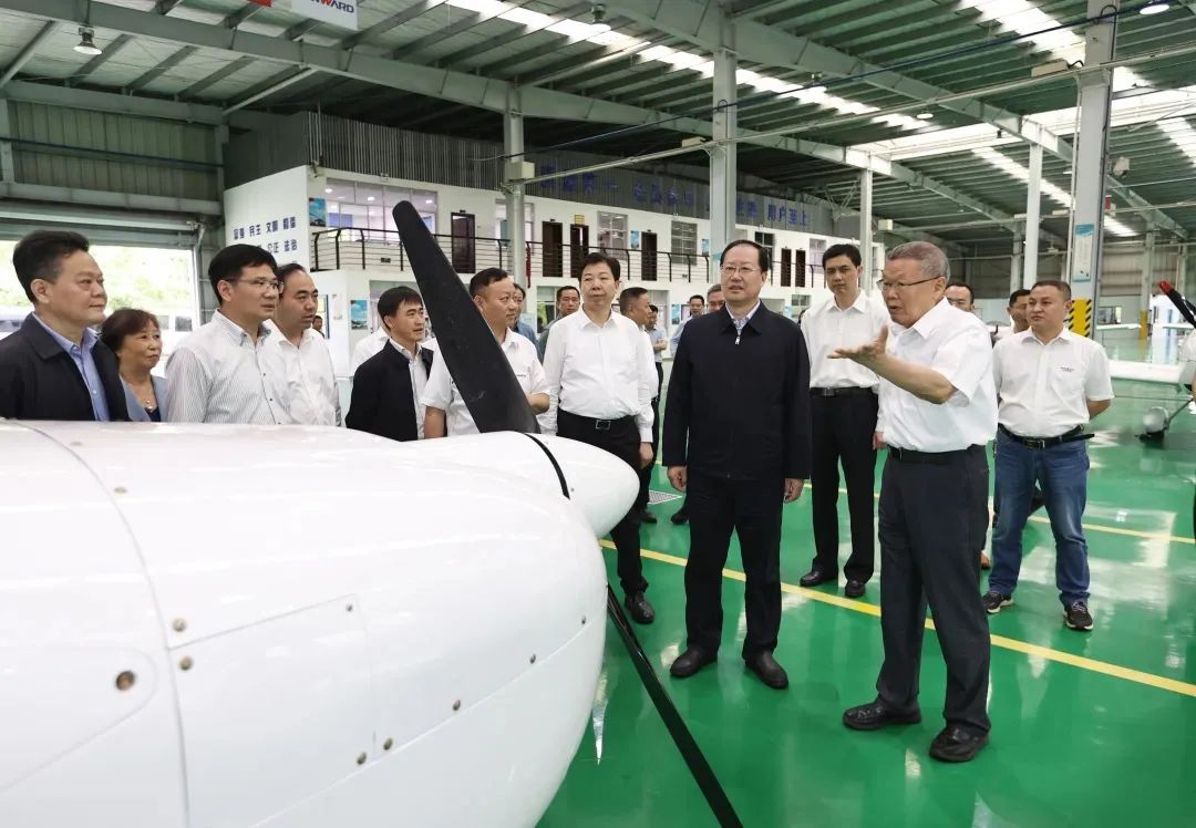 毛伟明调研乐投网站科技：打造全国一流的通用航空产业基地