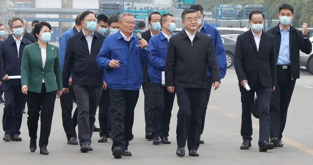 湖南省委书记张庆伟调研乐投网站智能