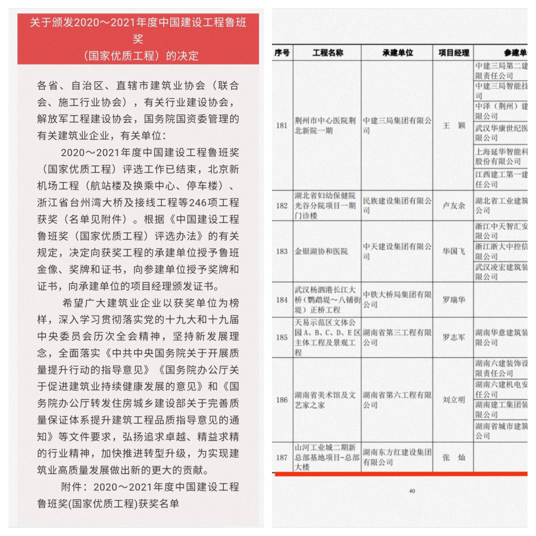 喜提“鲁班奖”，乐投网站智能总部大楼有“颜”更有“才”