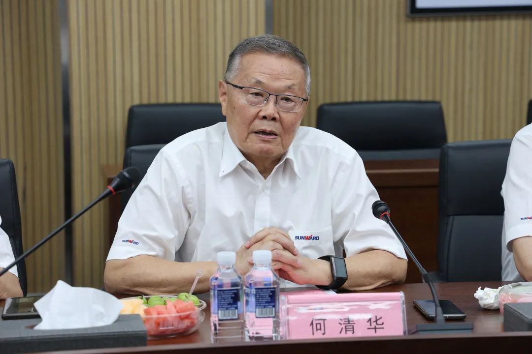 紫金矿业集团党委书记、董事长陈景河莅临乐投网站智能考察交流