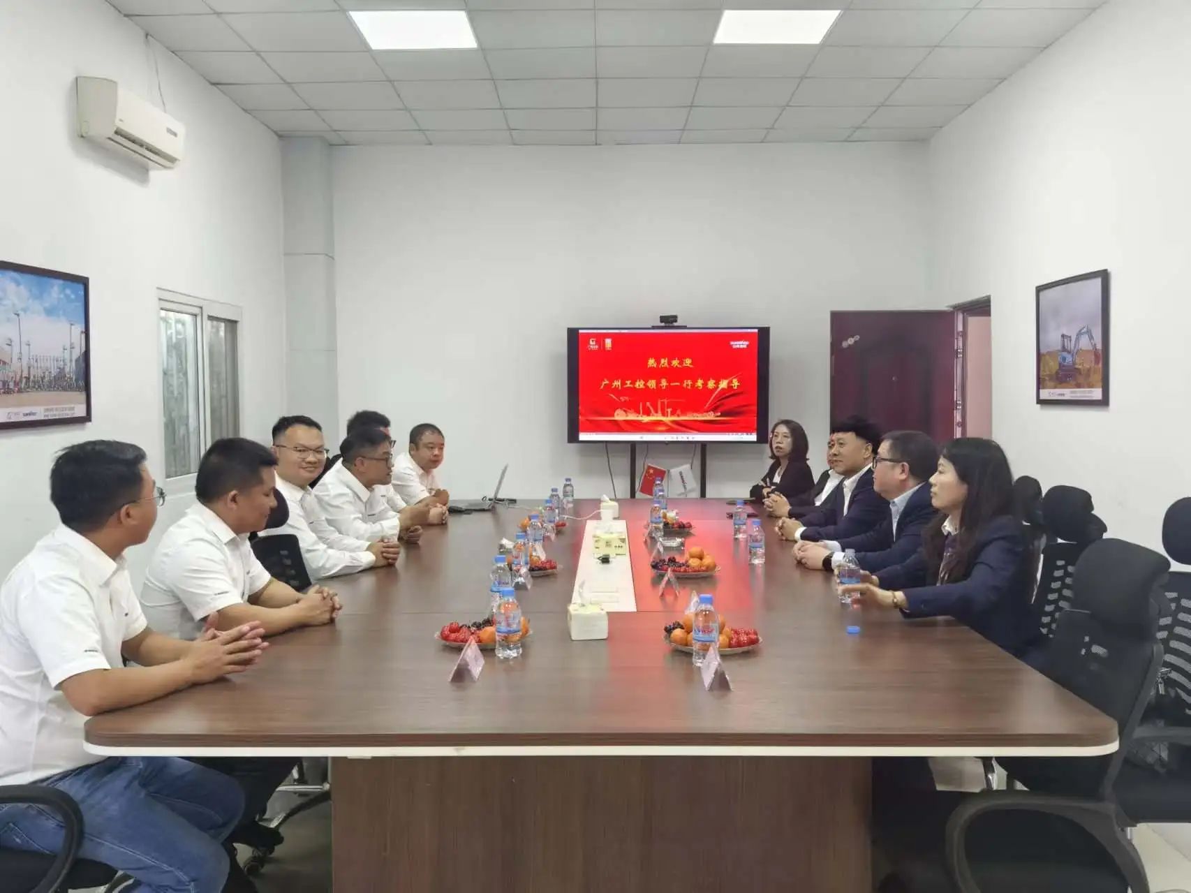 广州工控集团党委书记、董事长景广军率队考察乐投网站智能柬埔寨子公司