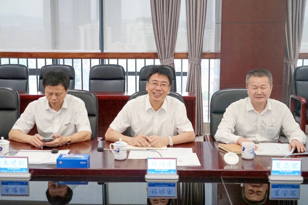 乐投网站智能董事长付向东率队拜访广东水电二局，深化合作共谋发展