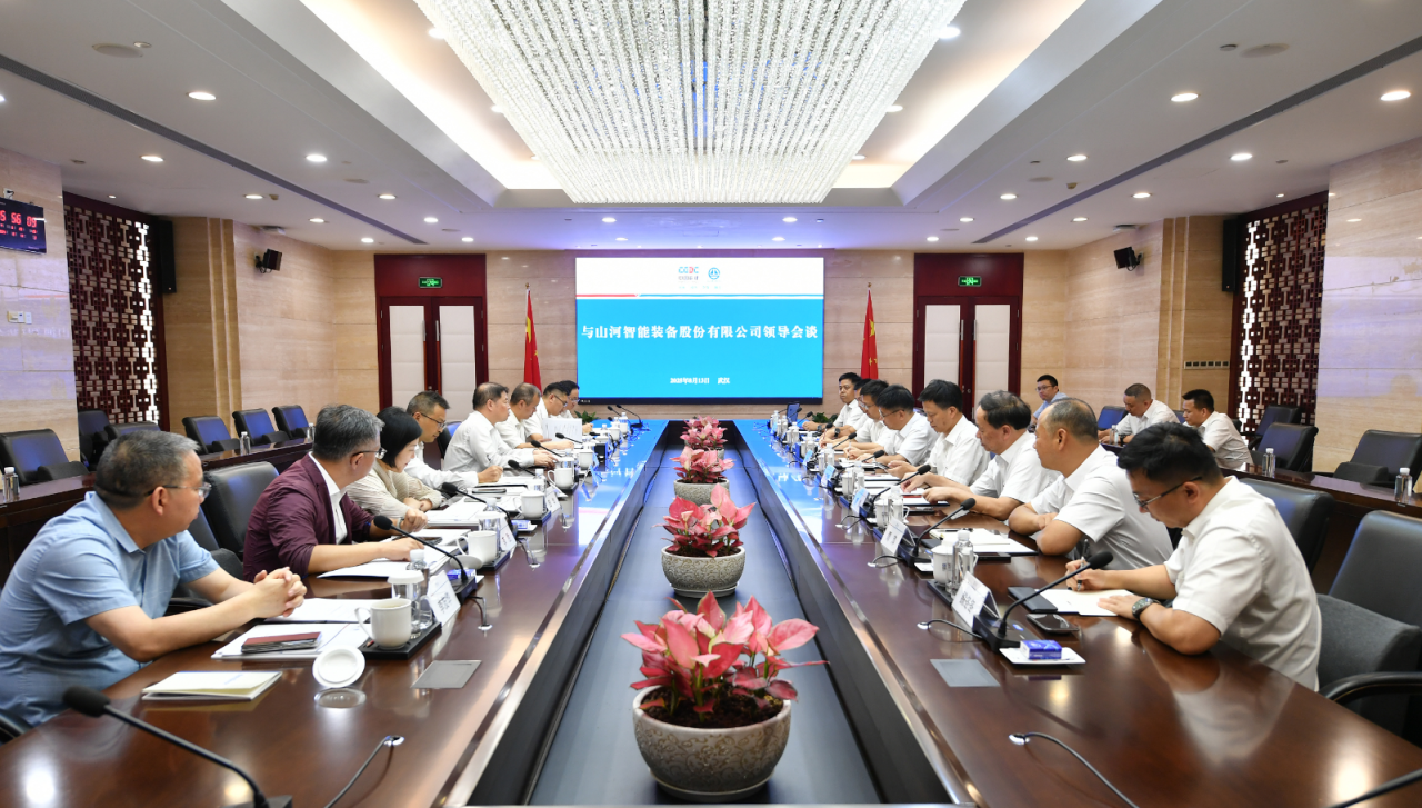 乐投网站智能与中国能建葛洲坝集团深化合作，达成共识
